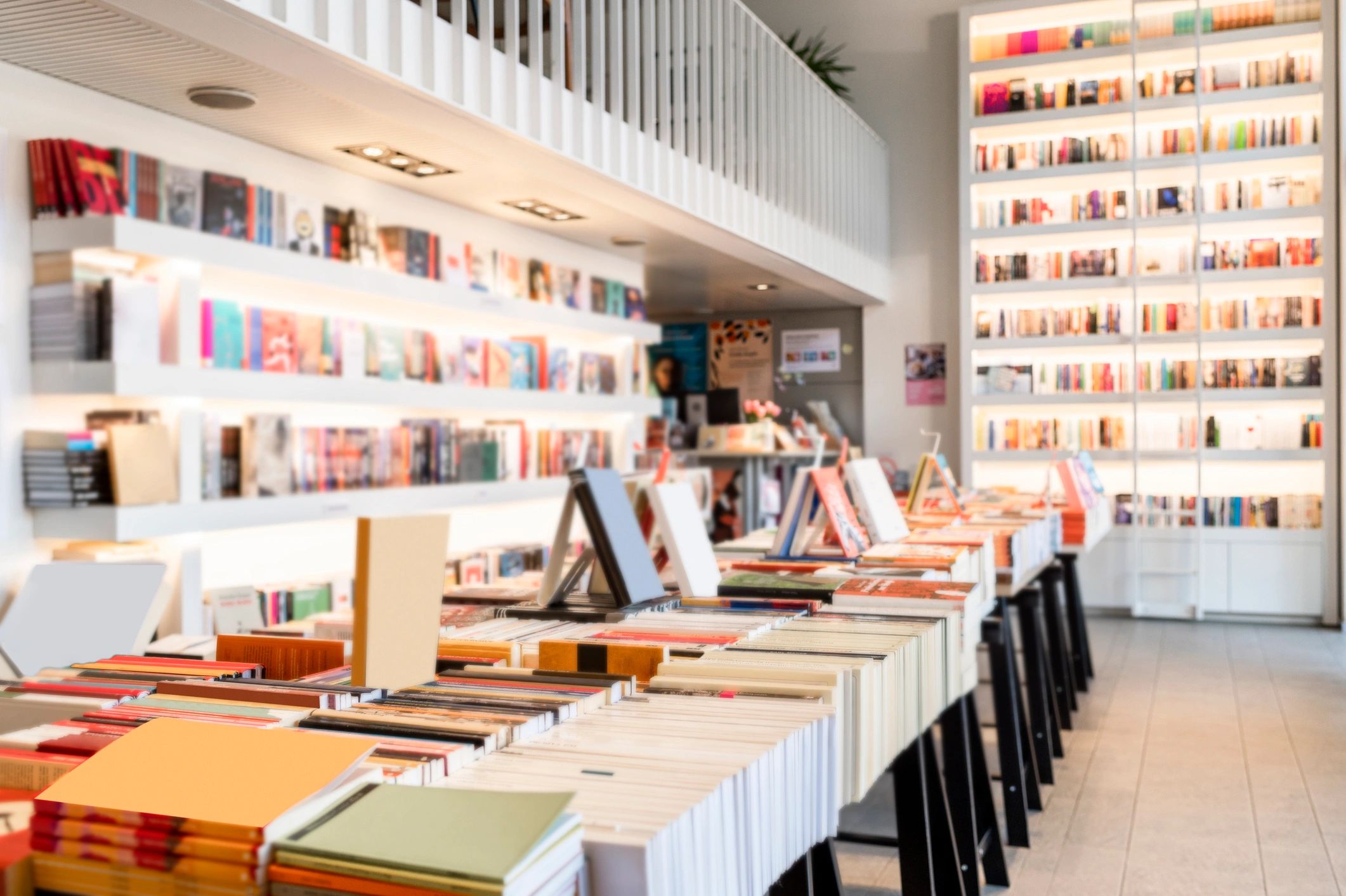 Modern, elegant online bookstore interface